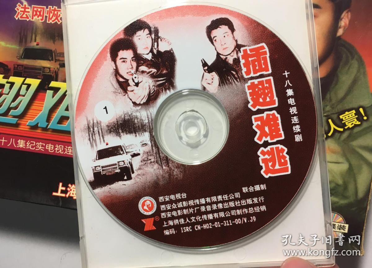 插翅难逃 纪实系列电视剧 19碟 连续剧 vcd 电视剧