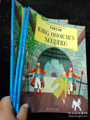 the adventures of tintin:king ottokar`s sceptre  英文原版彩图版