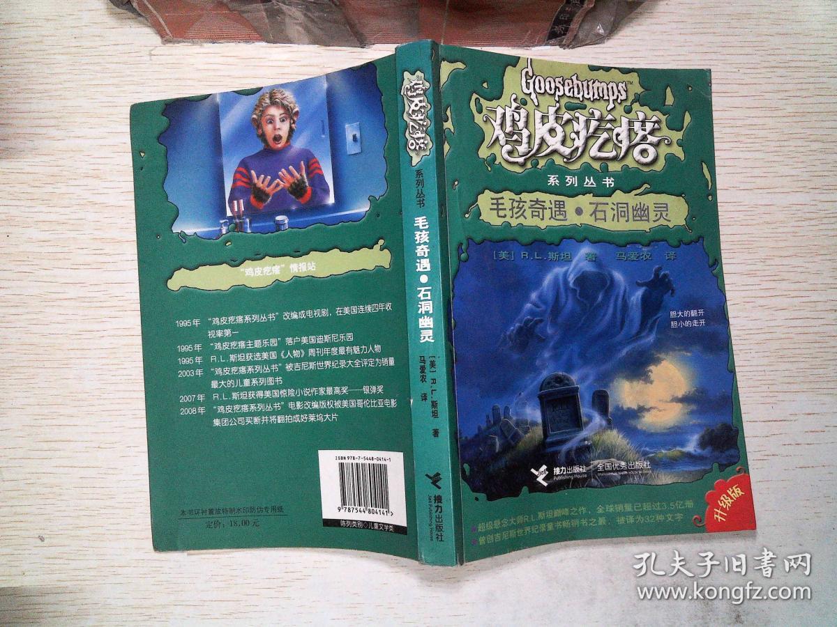 鸡皮疙瘩系列丛书:毛孩奇遇 石洞幽灵 (升级版)