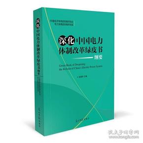 正版图书 深化中国电力体制改革绿皮书纲要 9