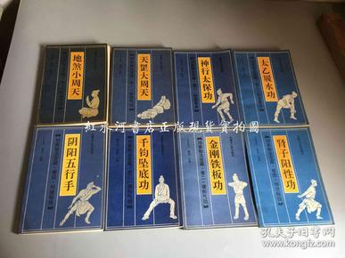 功家秘法宝藏 8册合售(含卷一软性气功:地煞小周天,天罡大周天;卷二硬