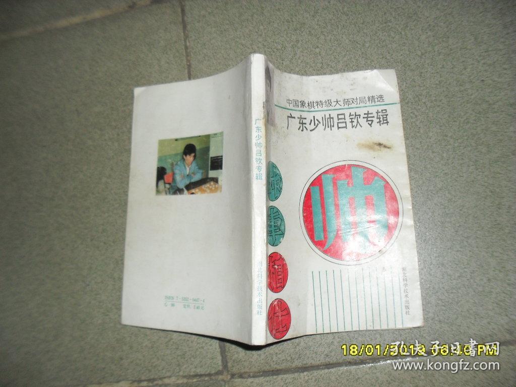 中国象棋特级大师对局精选:广东少帅吕钦专辑