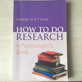 How to do research a psychology guide