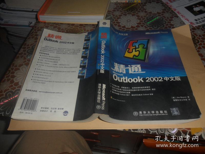 精通Microsft Outlook2002中文版 (16开 正版