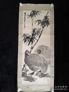 原南京军区空军司令部政治部主任裴如良国画《