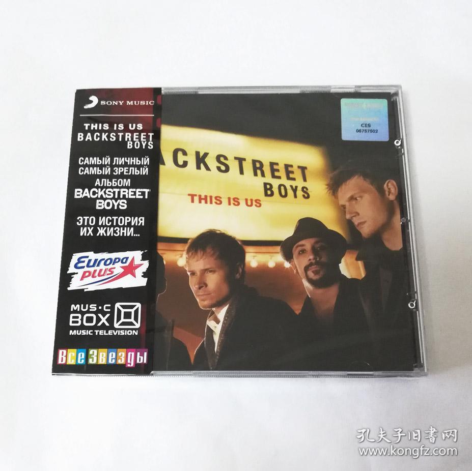 俄罗斯版backstreetboysthisisus后街男孩俄首版全新未拆带侧标