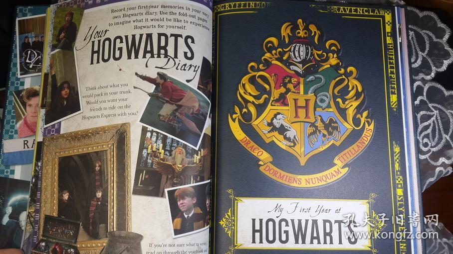 Hogwarts,potter 霍格沃茨电影年鉴美版精装 hogwarts: a cinematic yearbook