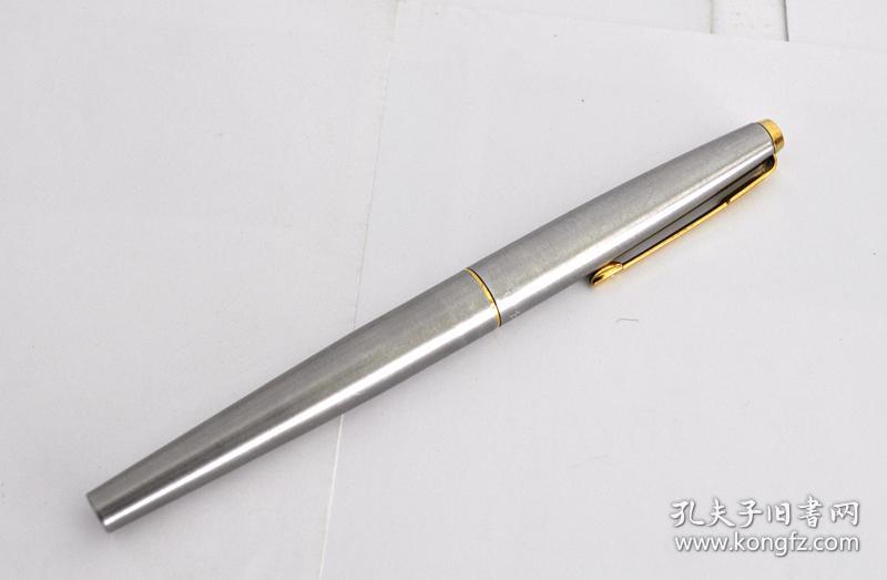 绝版!正宗英产全钢金夹14k笔尖parker 45(派克)钢笔