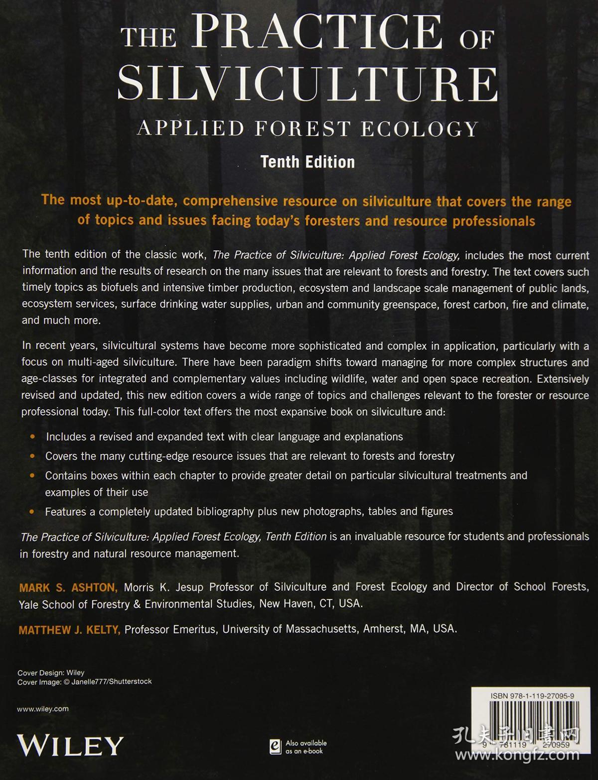 现货the practice of silviculture: applied forest