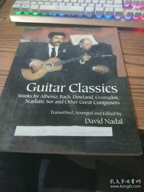 dowland, granados,  scarlatti  sor and other great composers