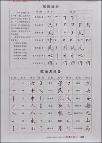 全新华夏万卷小学生必背古诗词钢笔字帖(楷书)正版图书田英章硬笔书法