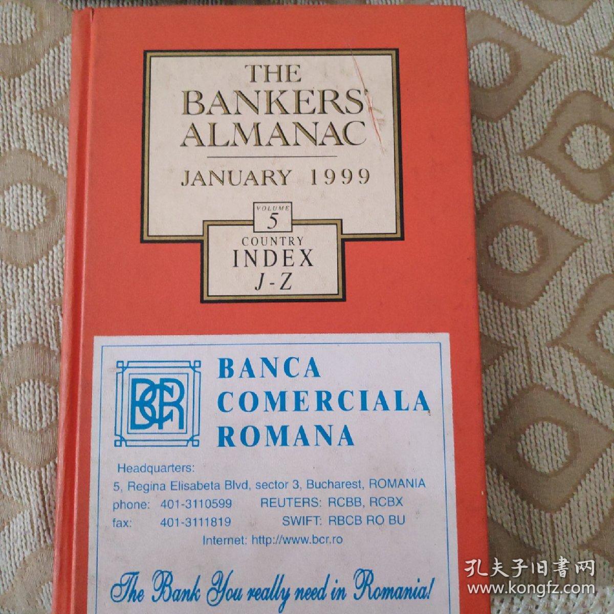 bankers, the bankers almanac 1992(1-3册)【银行家年鉴1992】