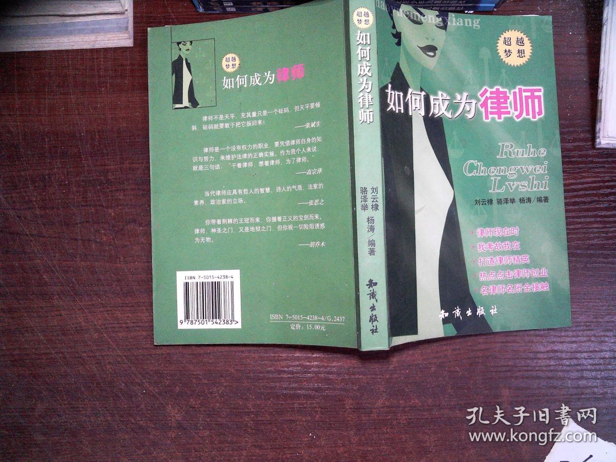 如何成为律师--梦想之路丛书