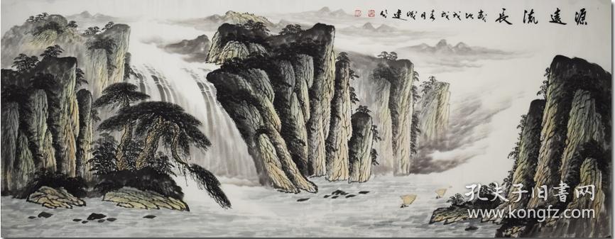 省民进书画院画师,彭州画院画师,著名山水画家,风水画大师吴成建12