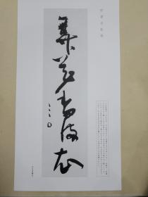 日本汉字书法作品    青山杉雨 弄花香满衣