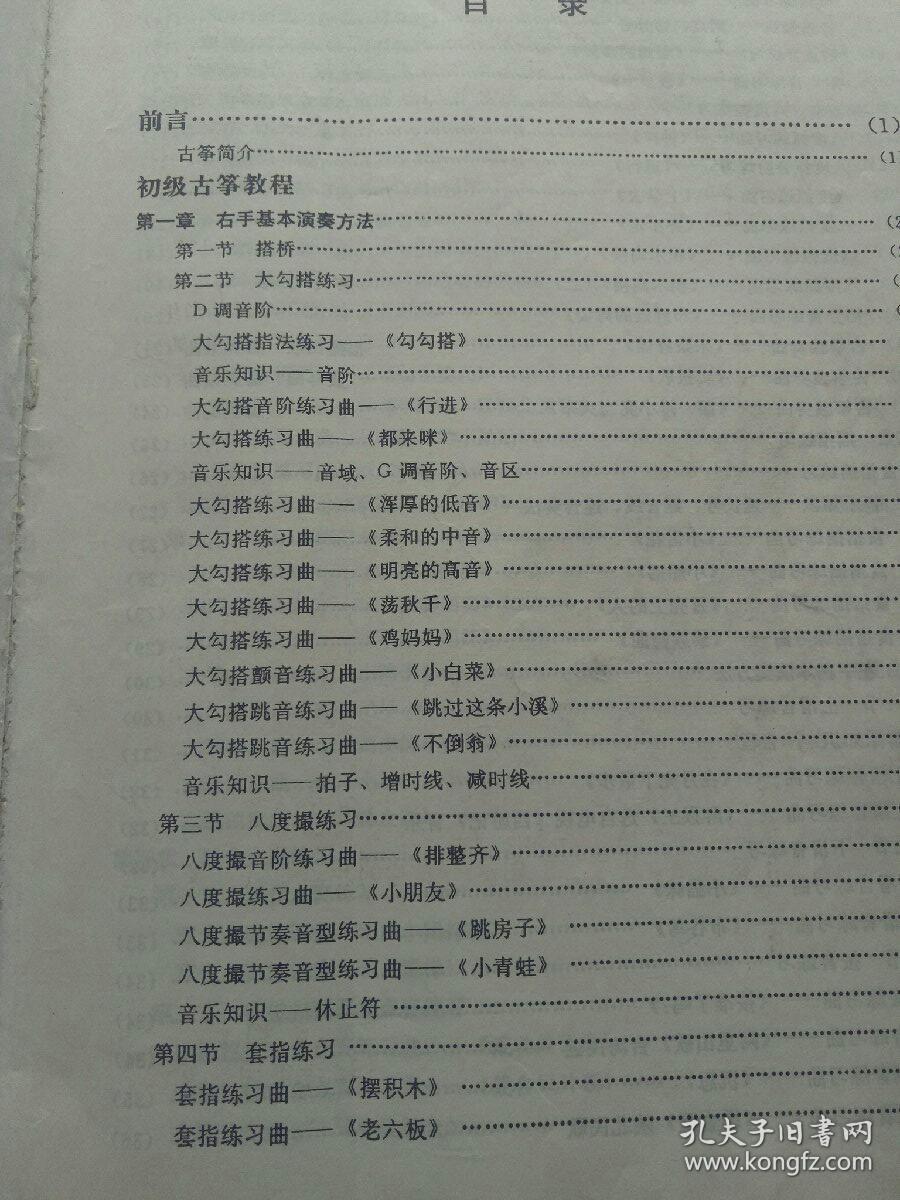杨娜妮古筝教程