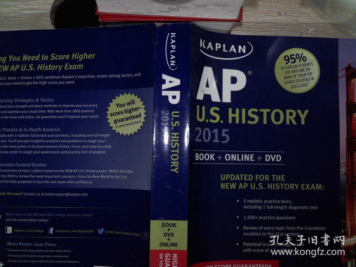 kaplan ap u.s. history 2015 book   online ··一点划线
