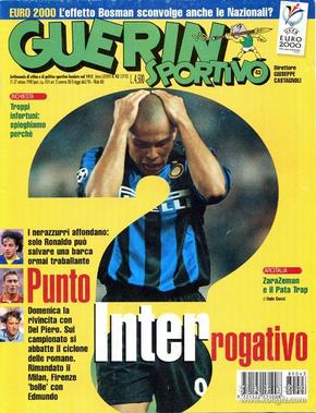 意大利原版杂志体育战报  guerin sportivo 1998 罗纳尔多国际米兰