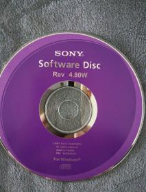 民易开运：电脑程序光盘~SONY SOFTWARE DISC REV 4.80W