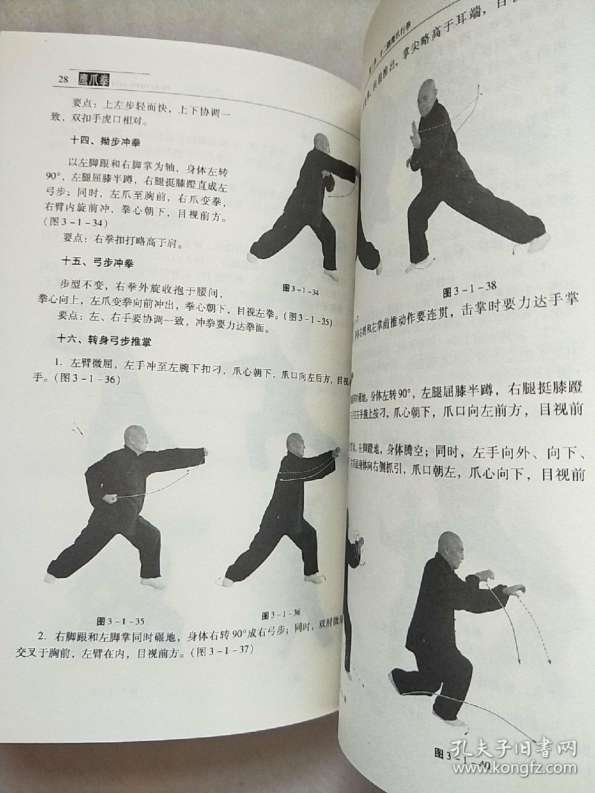 鹰爪拳(中国功夫经典) 插图版 一版一印