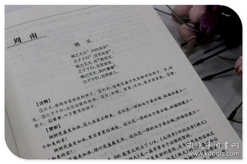 正版古诗词鉴赏中国传统文化经典荟萃诗经纳兰词乐府诗汉赋原文注释