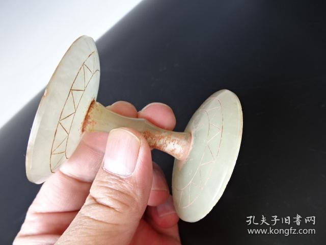 汉代和田玉烛台