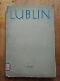 LUBLIN 外文原版1954年