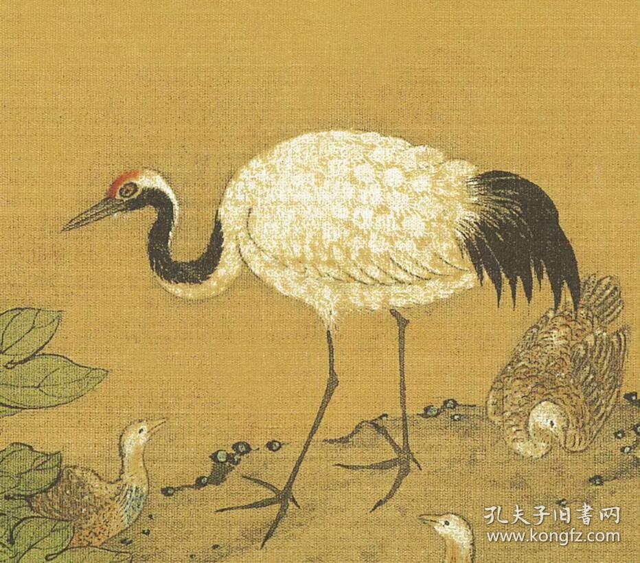 沈铨 百鸟朝凤图卷.纸本大小42.6*990.11厘米.宣纸原色微喷印制.
