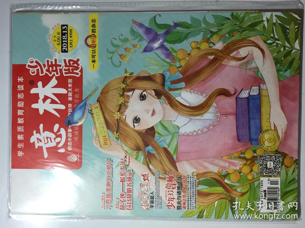意林 少年版 2018年 第13期 七月上 半月刊 邮发