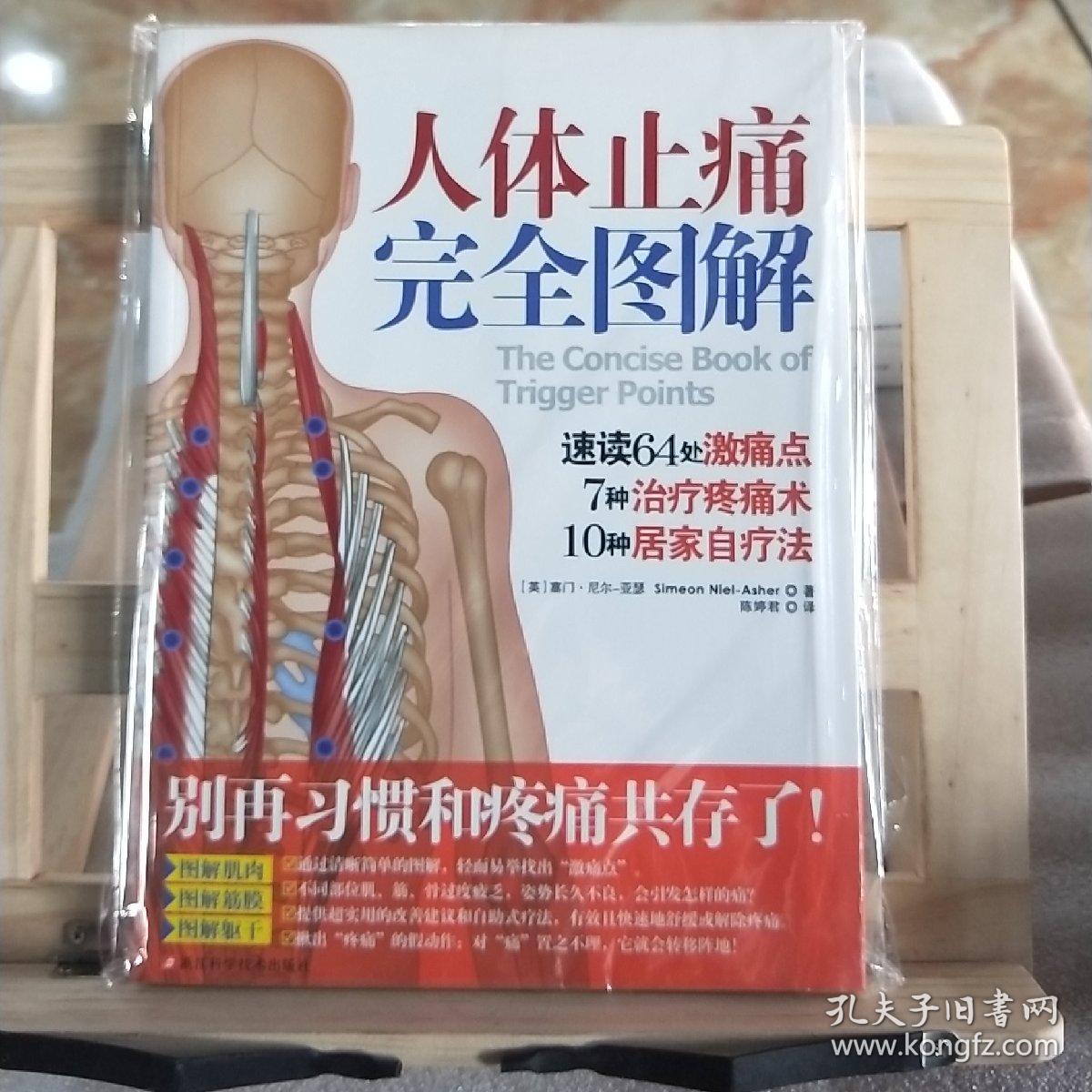 人体止痛完全图解(图解64处激痛点,7种治疗疼痛术,10种居家自疗法)
