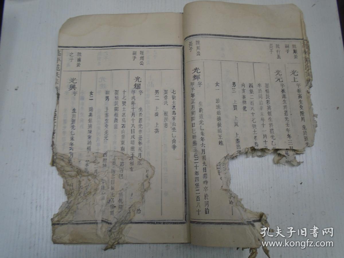 民国版/餘庆堂《高平范氏宗谱》(仁十二公八世孙祖都公派纪实居玉邑二