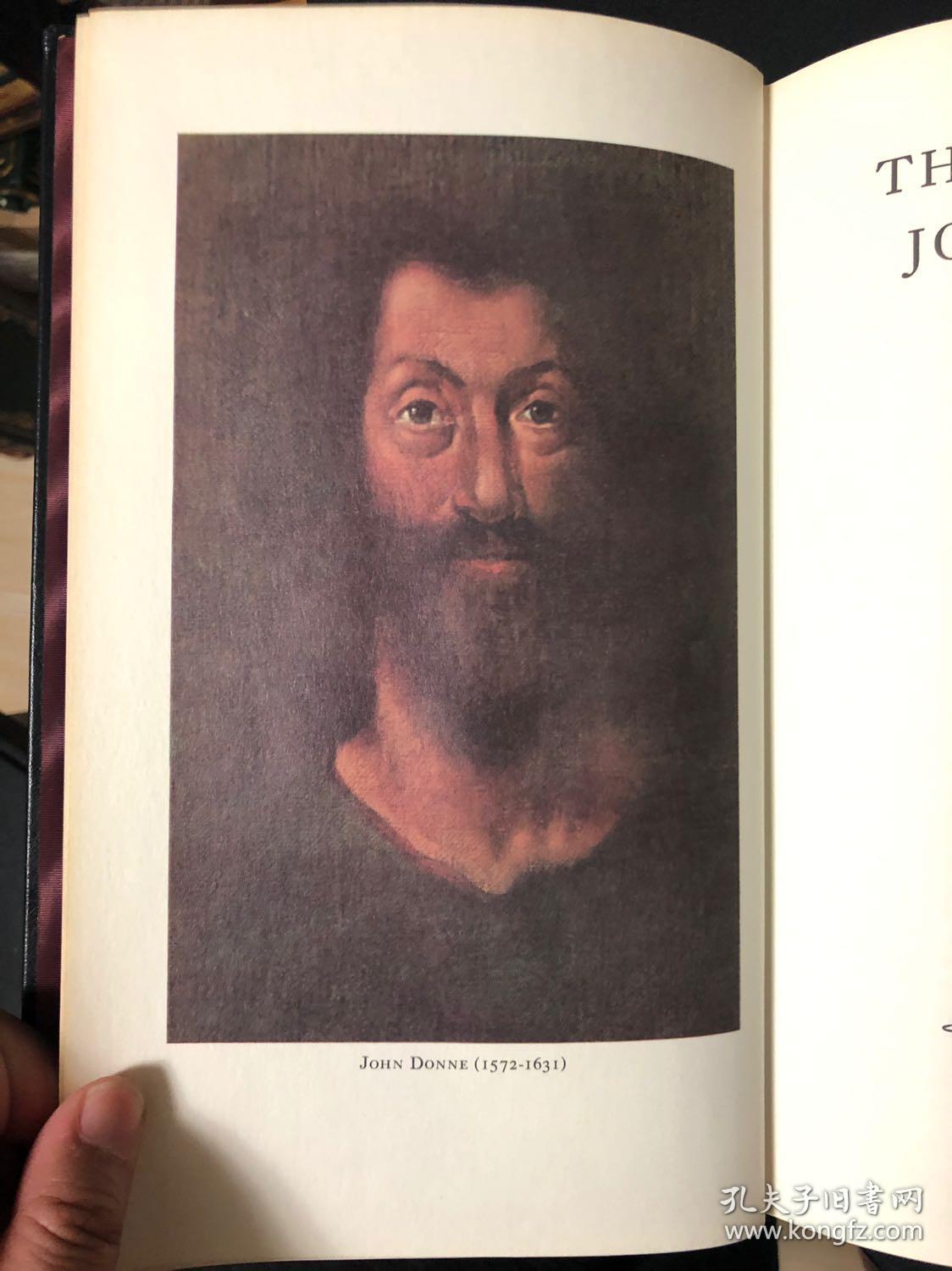 《the poems of john donne(约翰邓恩诗集)》easton press 真皮装帧