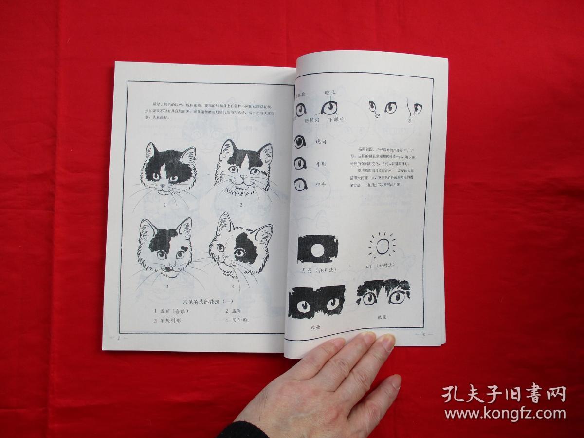 鸟谱》 王满良,梁熔编绘 / 天津人民美术出版社 / 1987版 《百猫谱》