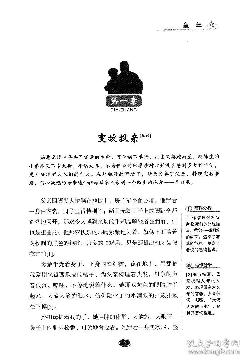 藏书阁全本名著阅读系列 童年 全方位批注 无障碍阅读