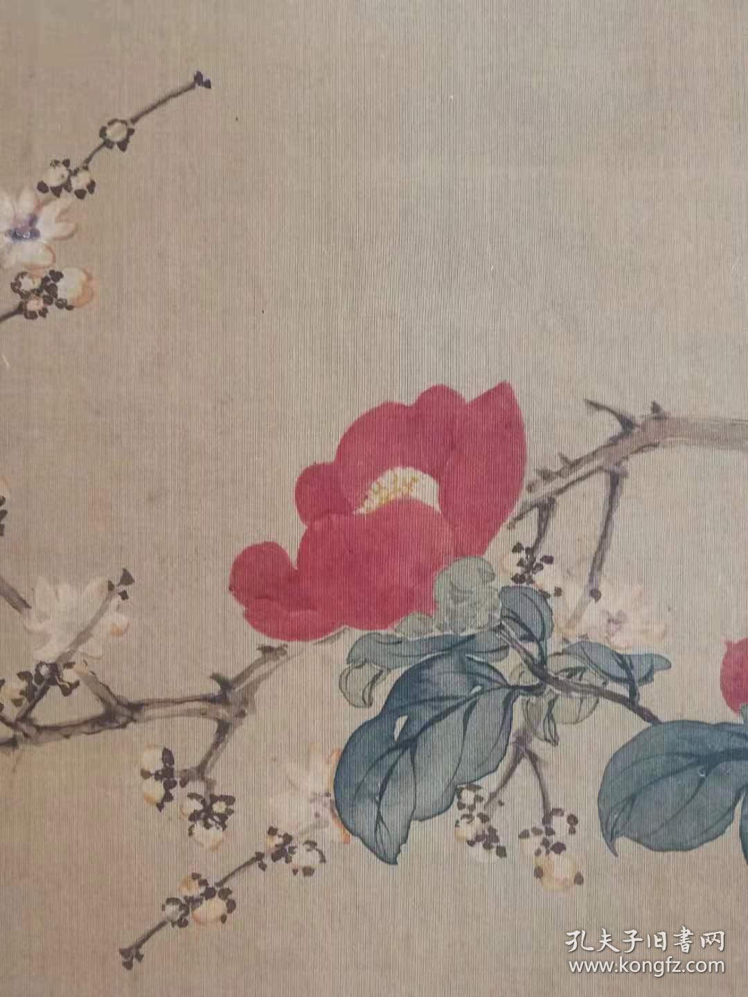 明代周之冕小幅精品花卉