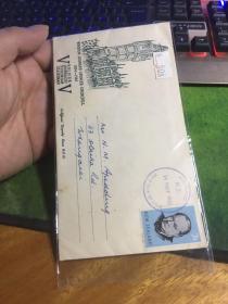 外国信封，新西兰，1965年，20190505