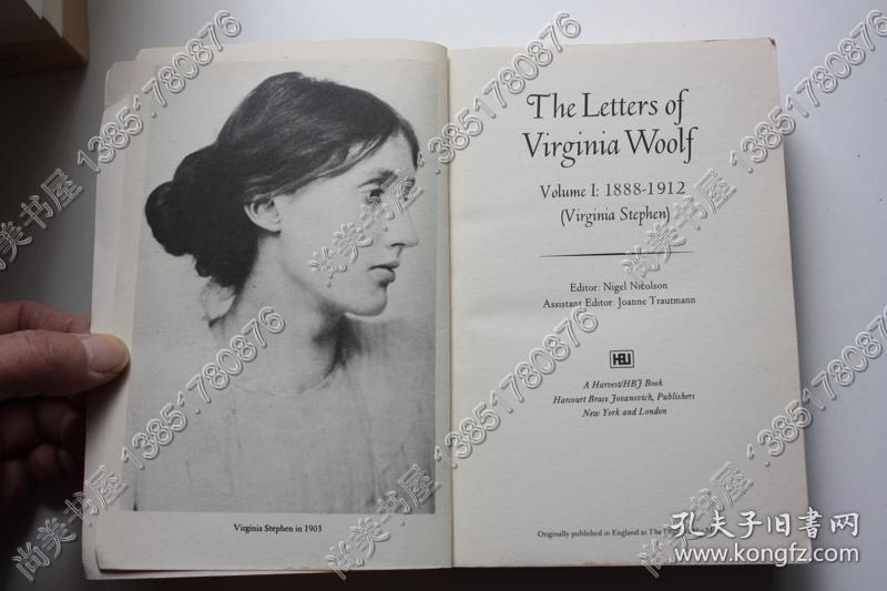 virginia woolf的作品,francis bacon作品 【现货 包邮】the letters of virginia woolf 六卷全