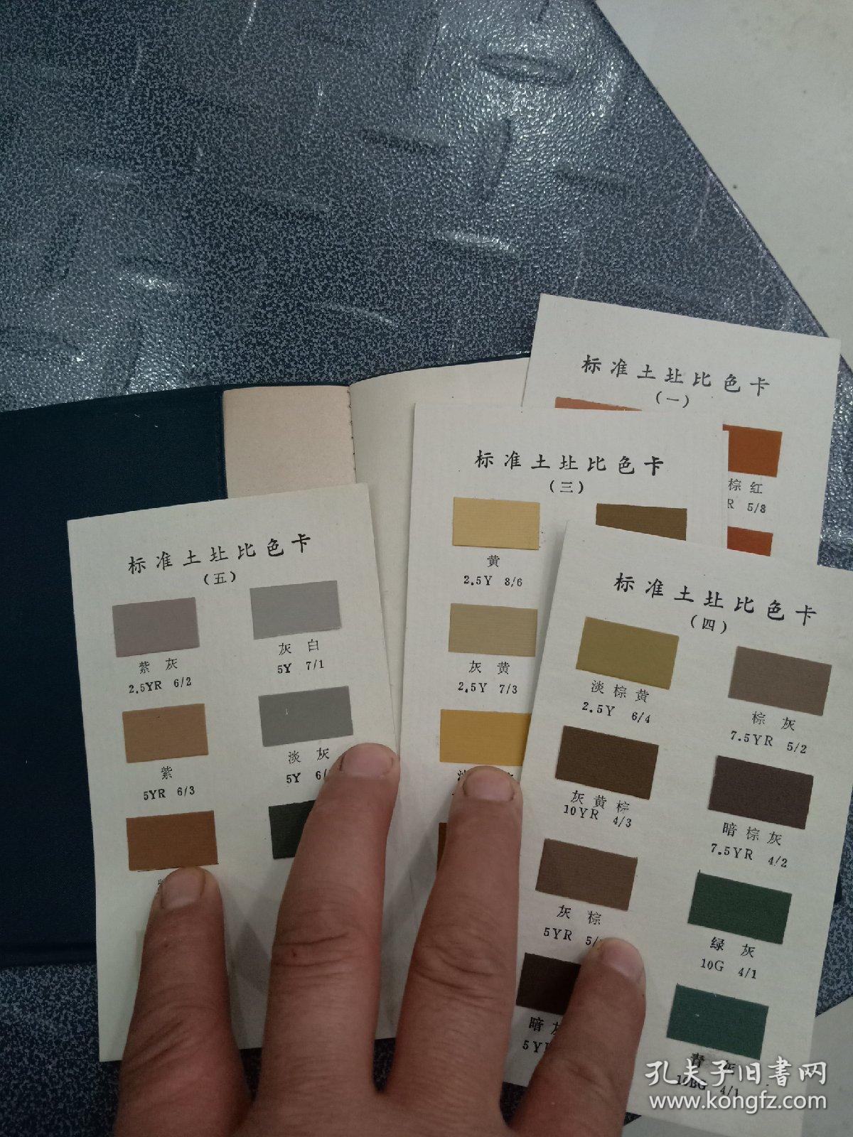 标准土壤比色卡