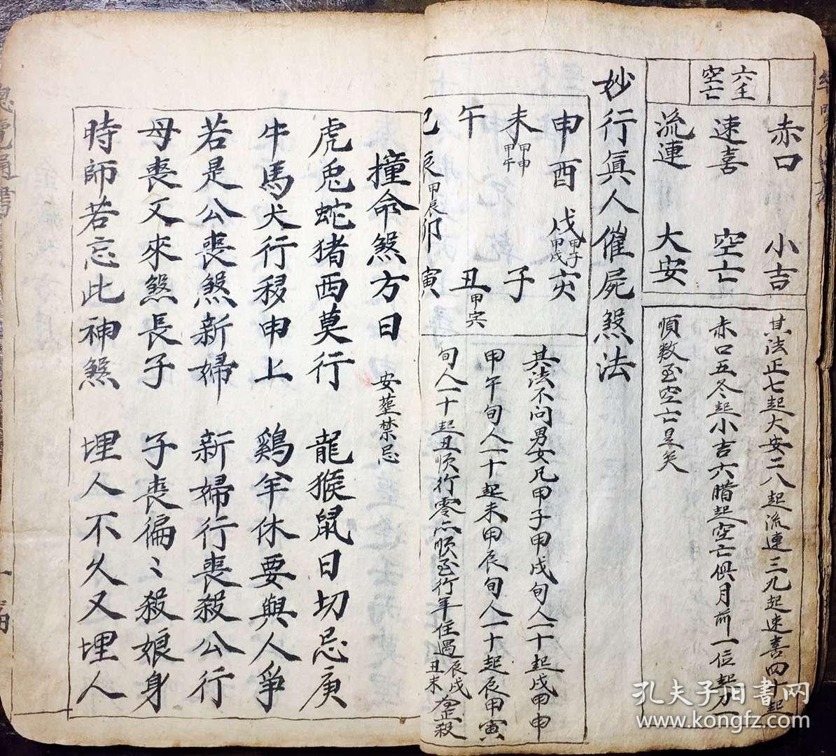 观坟内秘,六龙葬法,透山光尅应秘诀,论四大吉时摽星尅应,论十二时尅应