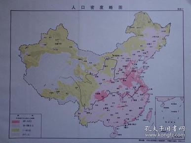 贵州的人口密度_如图是 中国人口密度分布图 ,读图完成9 10题.9.西藏自治区西部(2)