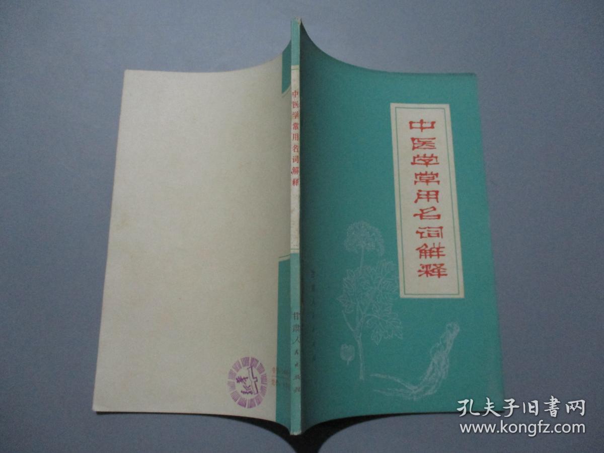 中医学常用名词解释