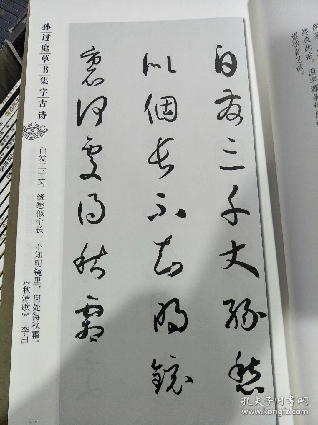 集字字帖系列·孙过庭草书集字古诗