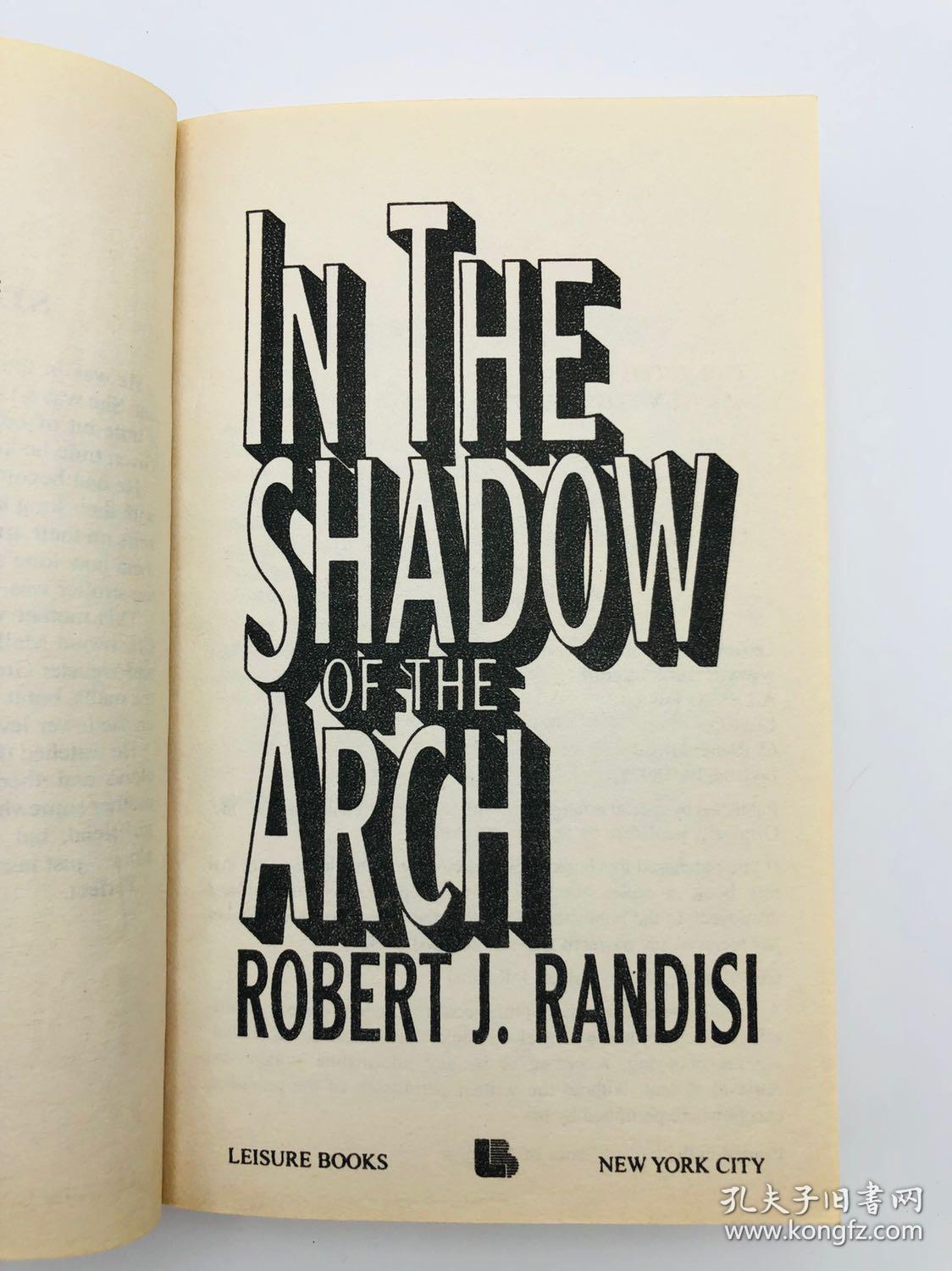 in the shadow of the arch 英文原版