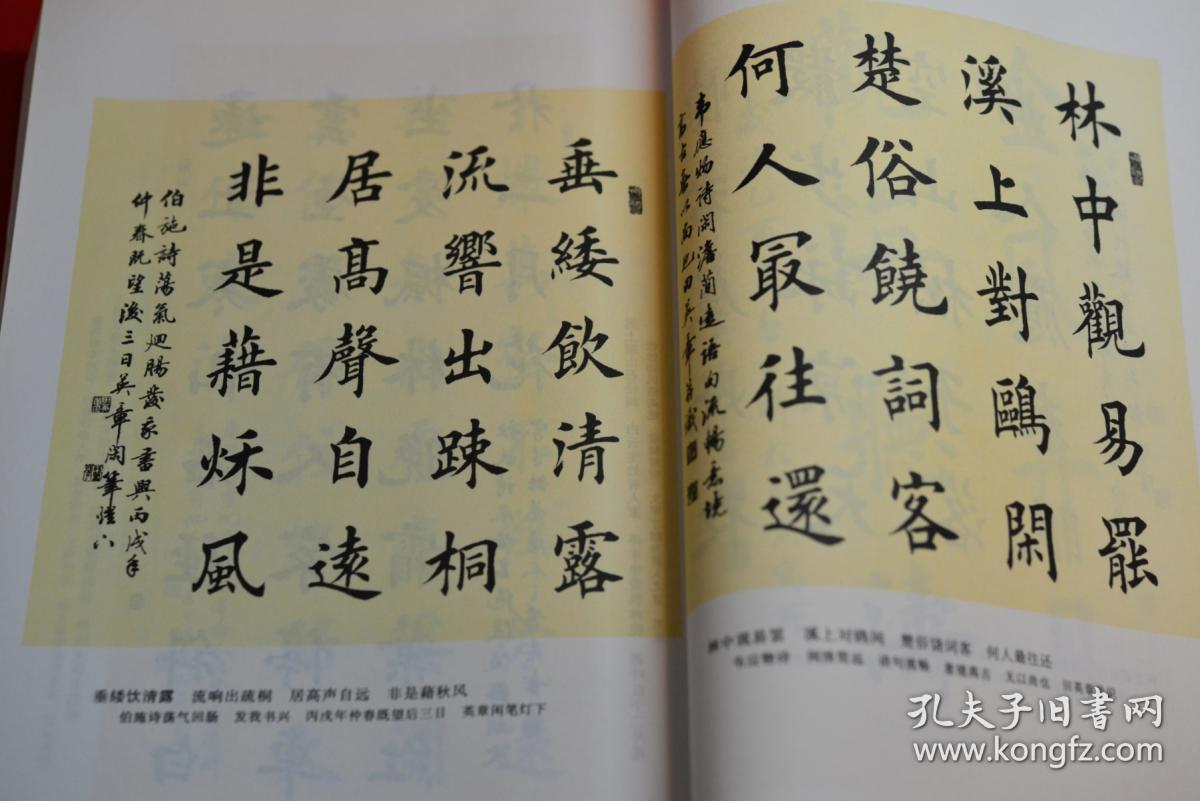 田英章书法全集 人民美术出版社(封皮有折痕,见