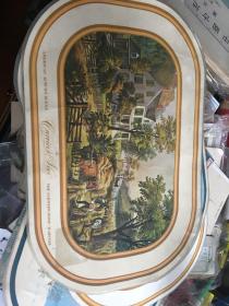 老的雪人驯鹿图,南瓜玉米杂谷图,英文版美国农