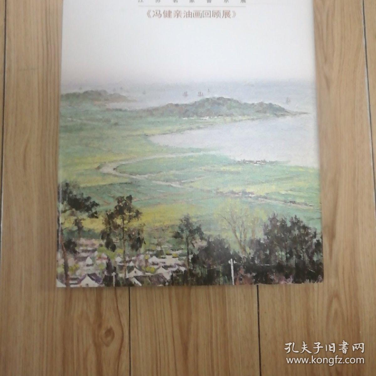 冯健亲油画作品江苏名家晋京展冯健亲签赠本12开精装