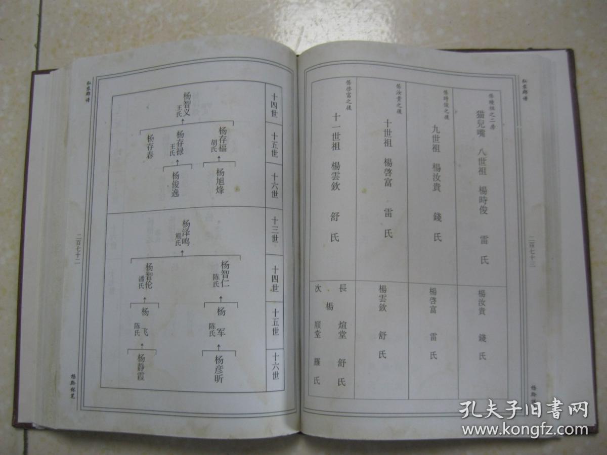 弘农郡谱(杨氏宗谱,贵州省仁怀市一带.入黔始祖杨应雄