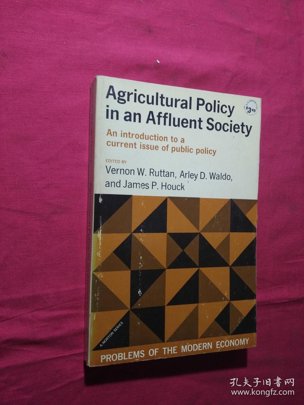 agricultural policy in an affluent society