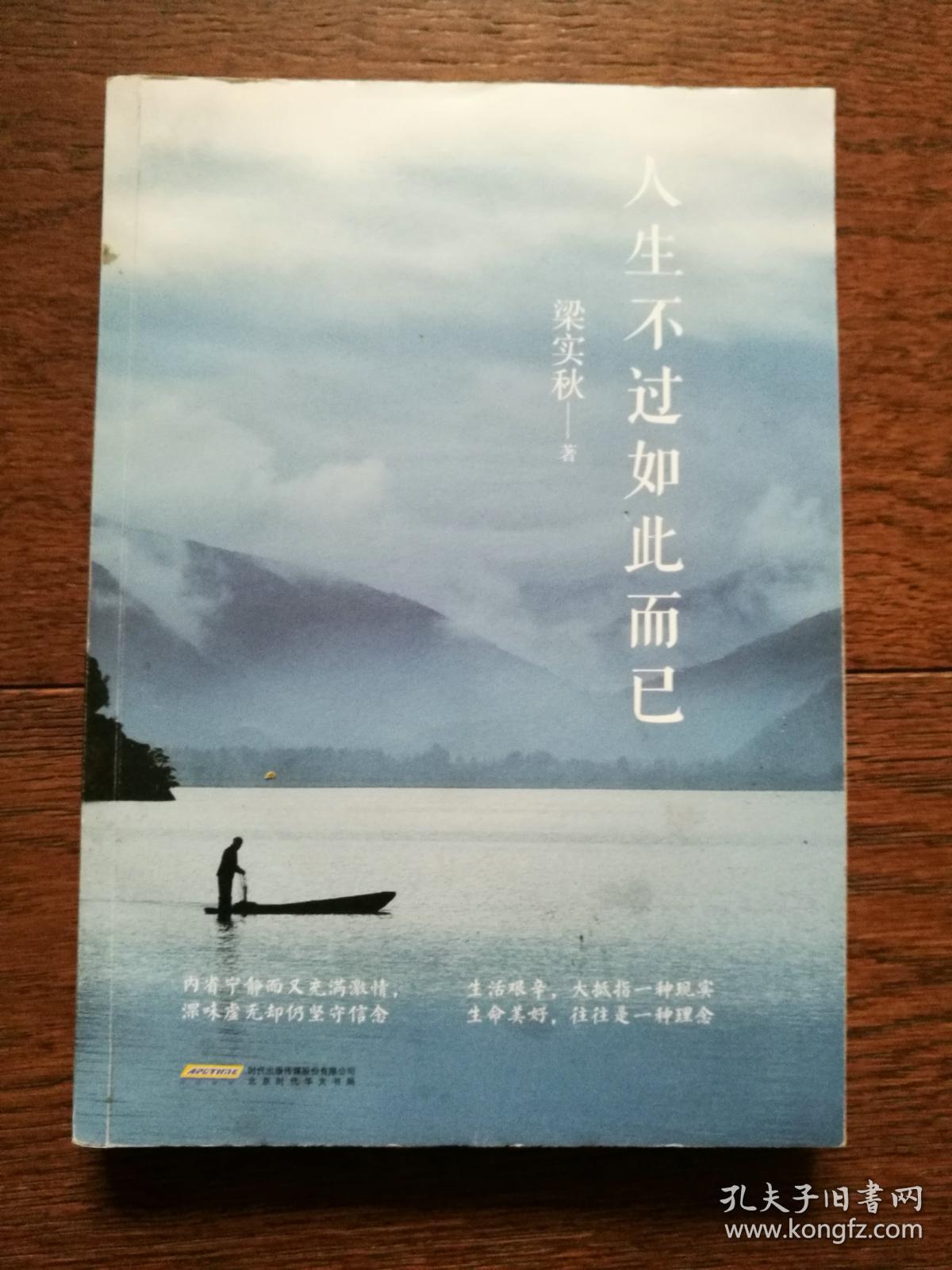 人生不过如此而已