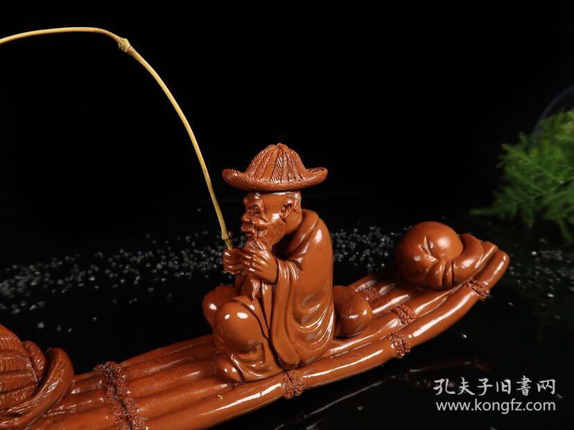 每下一网皆大丰收,拥有渔翁,生意兴旺,连连得利,寓意福相吉利